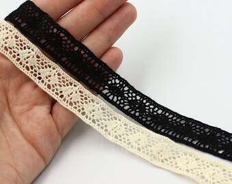 Lace With Double Straight-Edge 15mm Cotton 8926