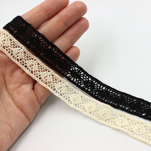 Lace With Double Straight-Edge 15mm Cotton 8926