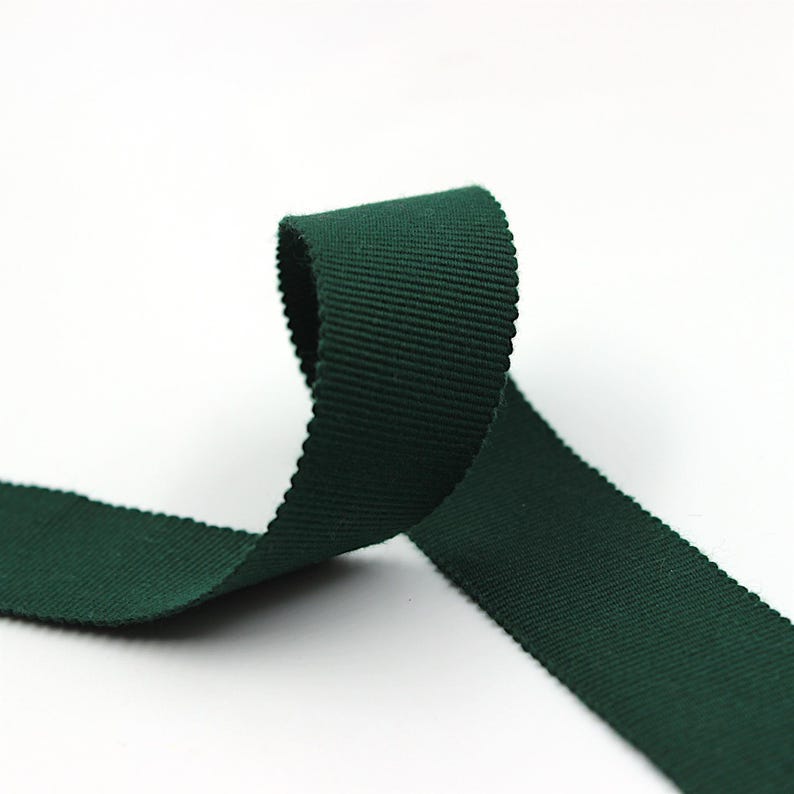 Cotton Petersham Ribbon x 1m - 5436