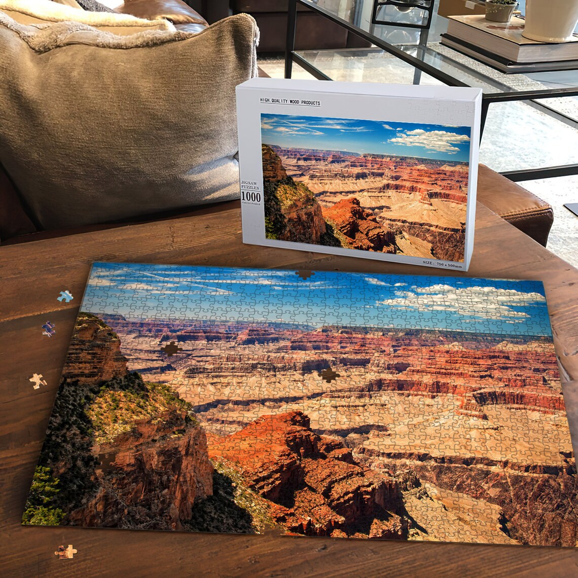 Grand Canyon Landscape Puzzle/ Jigsaw Puzzles for adults and Etsy