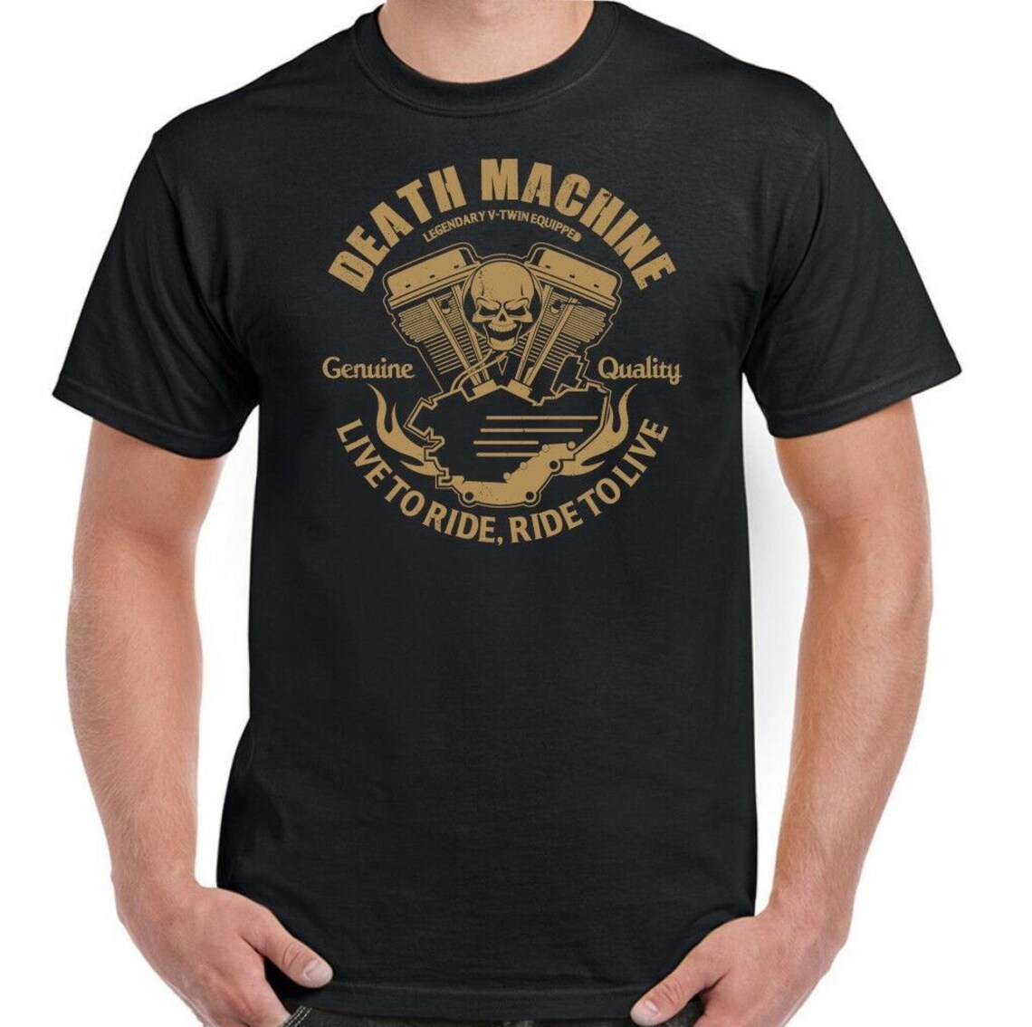 Death Machine T-shirt Biker Shirt Biker Gift Shovelhead | Etsy
