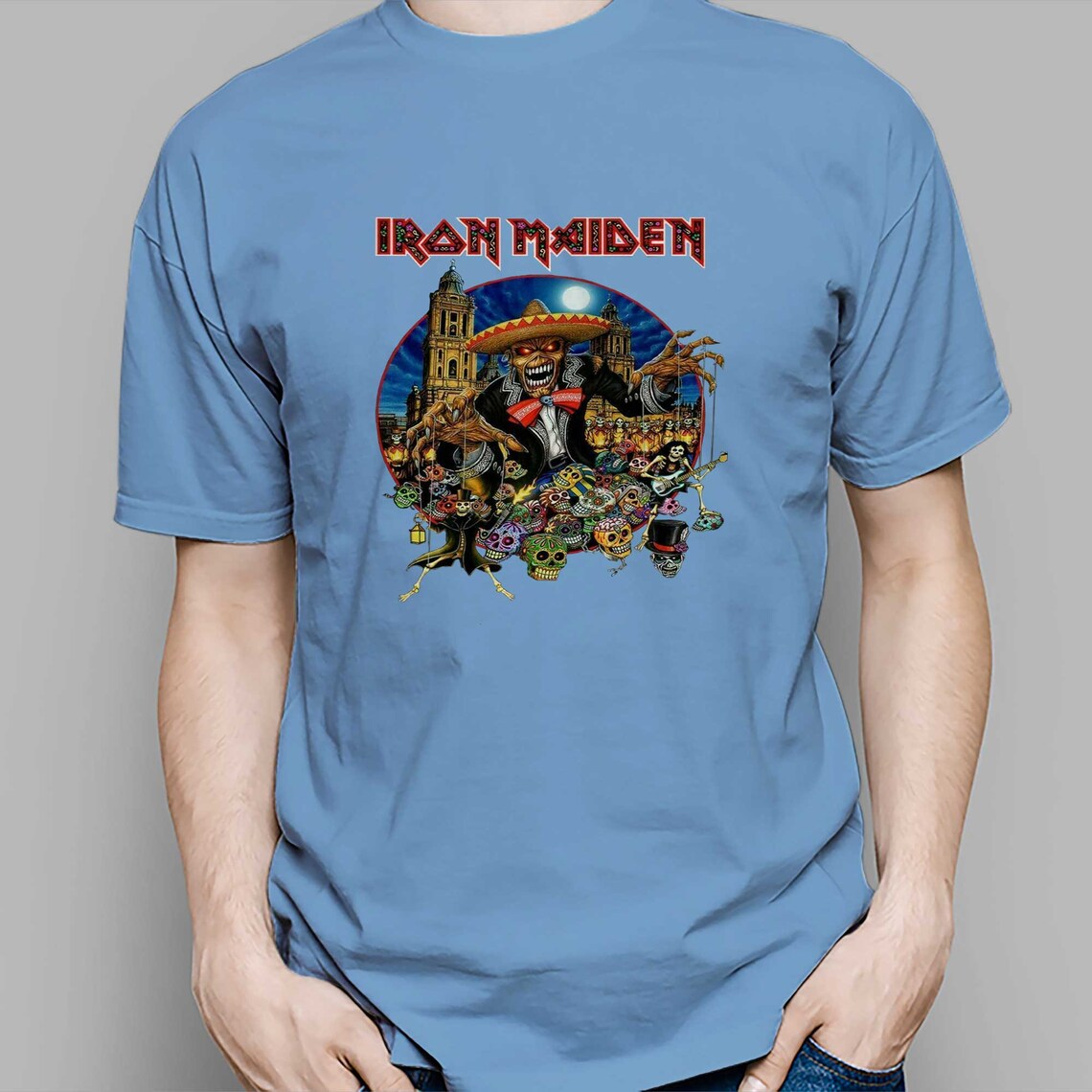 Iron Maiden Vintage Shirt Size S5XL Iron Maiden Eddie Shirt Etsy