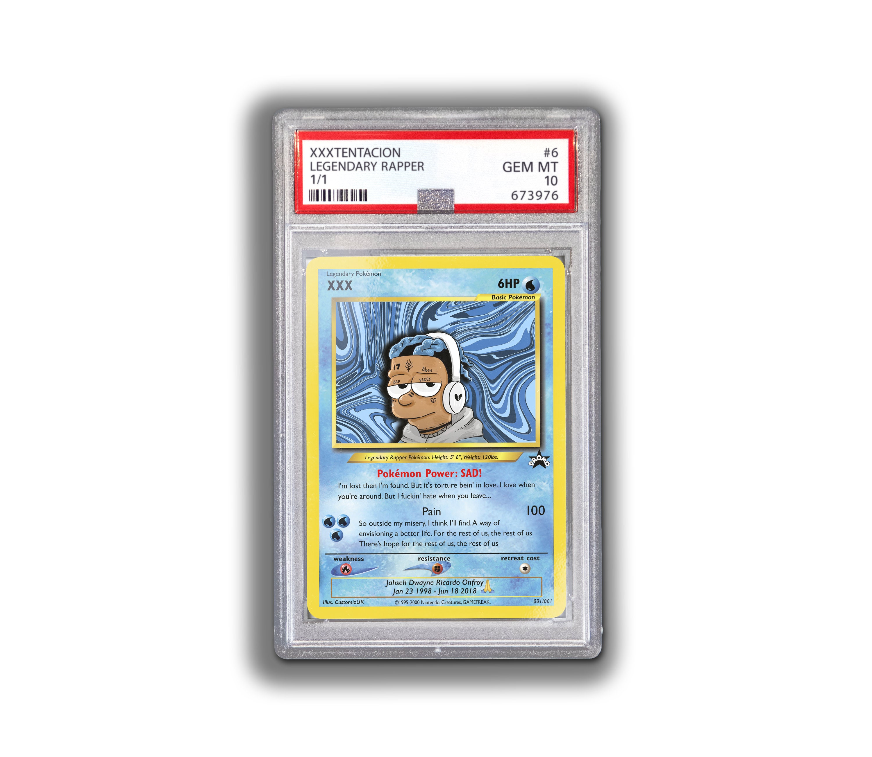 Custom XXX Pokemon Card