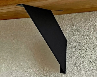 Shelf brackets made of SOLID metal including fastening material