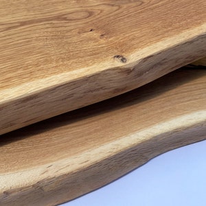 Wall board Windowsill Cover plate oak tree edge solid brushed and oiled wood Shelf Many sizes available, also custom-made products