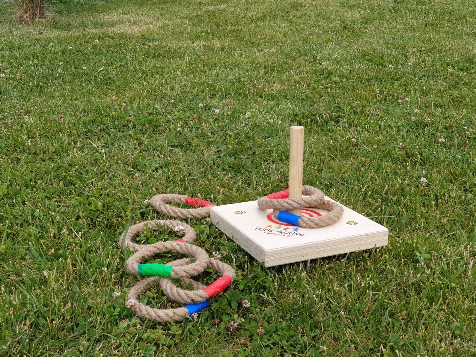 Ring Throwing Play Set 6 Rope Indoor Outdoor Hook Horseshoe Etsy