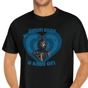 Comfort Colors Simon Riley is Baby Girl Unisex Garment-Dyed T-shirt