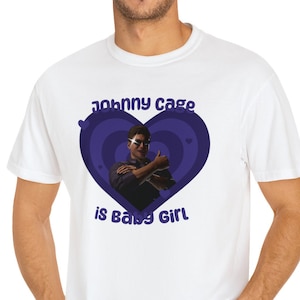 Comfort Colors Johnny Cage is Baby Girl Unisex Garment-Dyed T-shirt