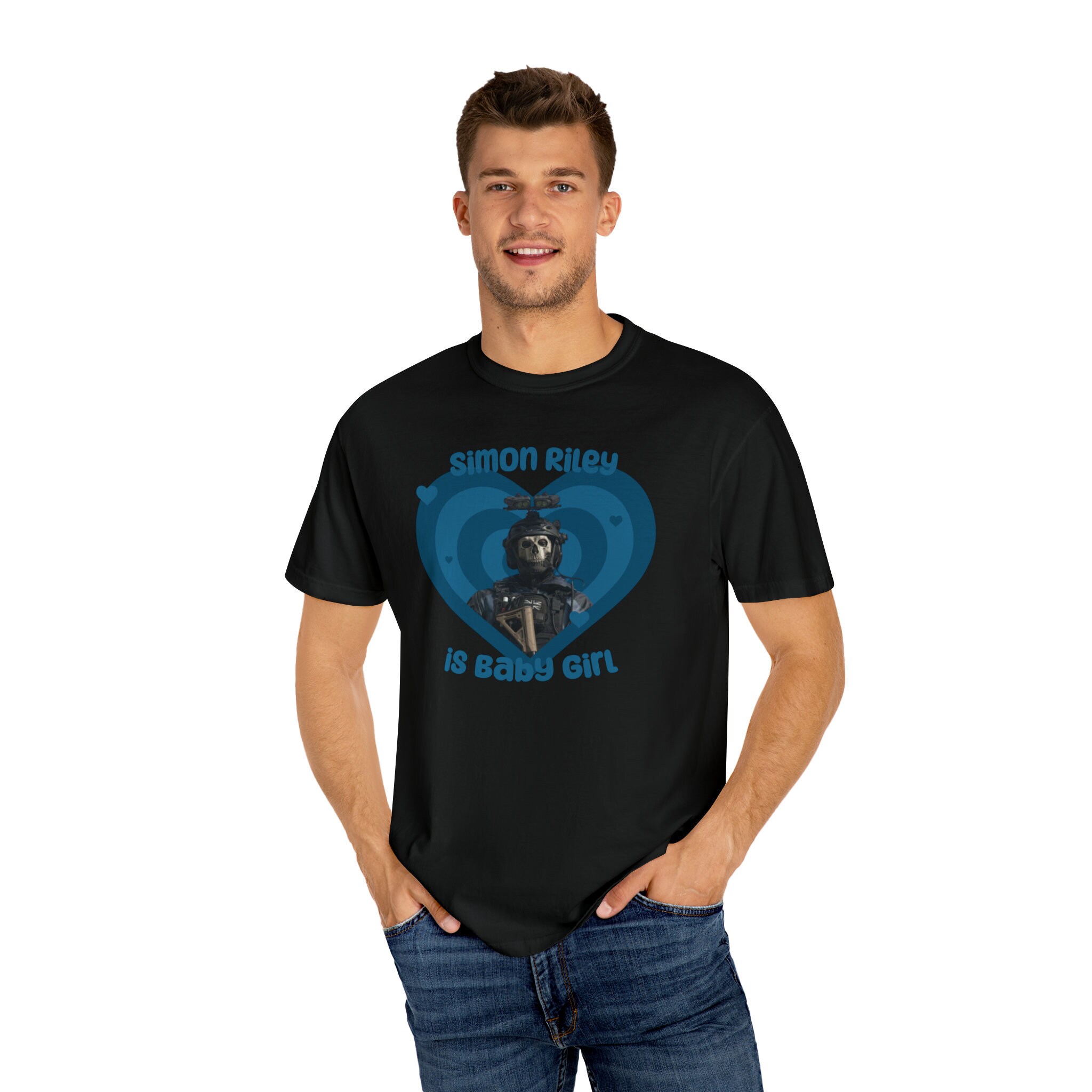 Buy Comfort Colors Simon Riley is Baby Girl Unisex Garment dyed T shirt Online in India Etsy