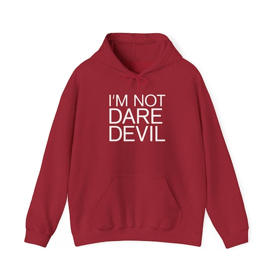 I m Not Daredevil Matt Murdock Hoodie Etsy