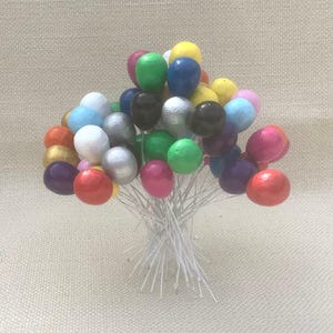 Puppenhaus Luftballons, Miniatur Partydekoration