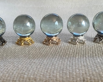 Miniature 12th scale  Crystal ball, dollhouse fortune teller