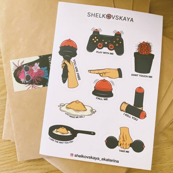 Sisya Sticker Pack - Etsy