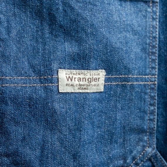 Vintage 90s Wrangler Lined Insulated Carpenters D… - image 8