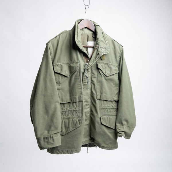 Vintage US Army M65 Field Jacket - Size XS 38 Chest / Army Surplus / Vietnam War / Made in USA / 1970s M65 Parka / OG107