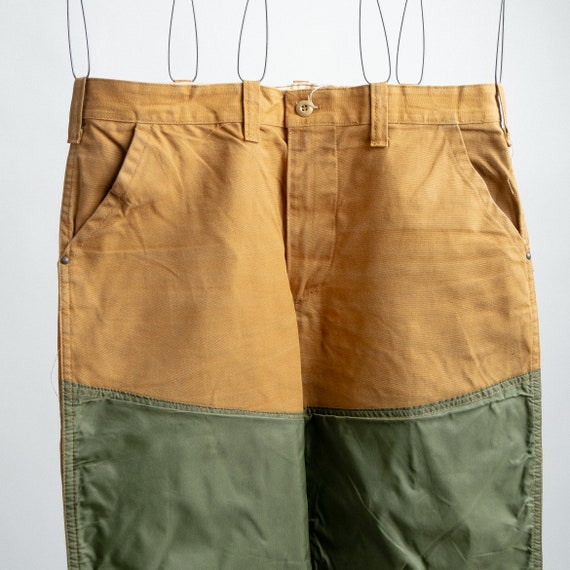 Vintage 70s SAFTBAK Double Knee Hunting Trousers … - image 2