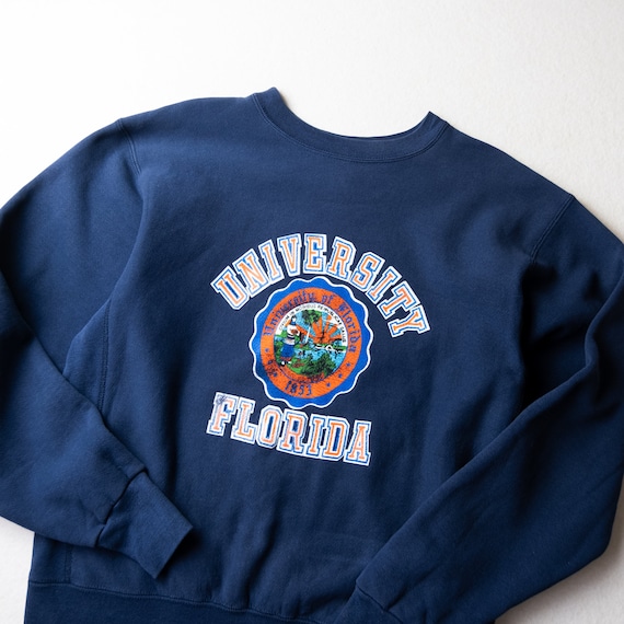 Vintage 1970s 70s Blue University Of Florida Soff… - image 2