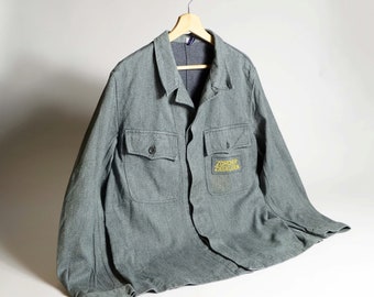 cotton drill engineers jacket