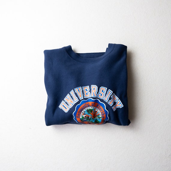 Vintage 1970s 70s Blue University Of Florida Soff… - image 10