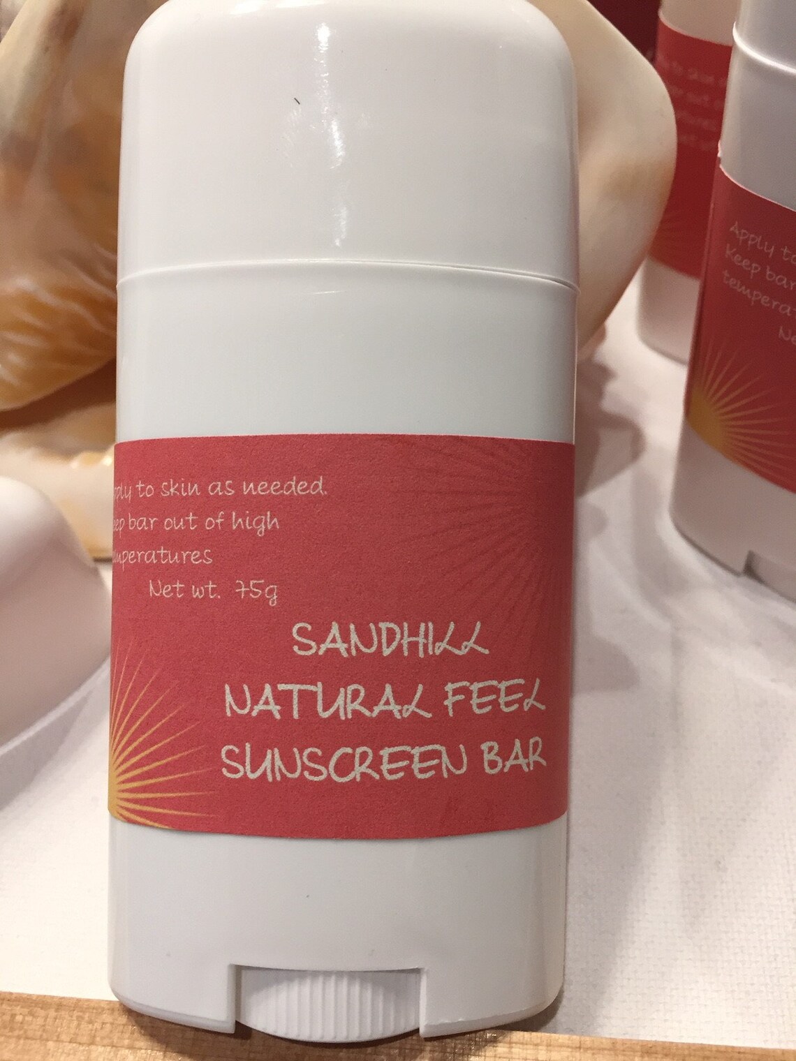 All Natural Vegan Friendly Sunscreen Bar Nonmessy to Help Etsy