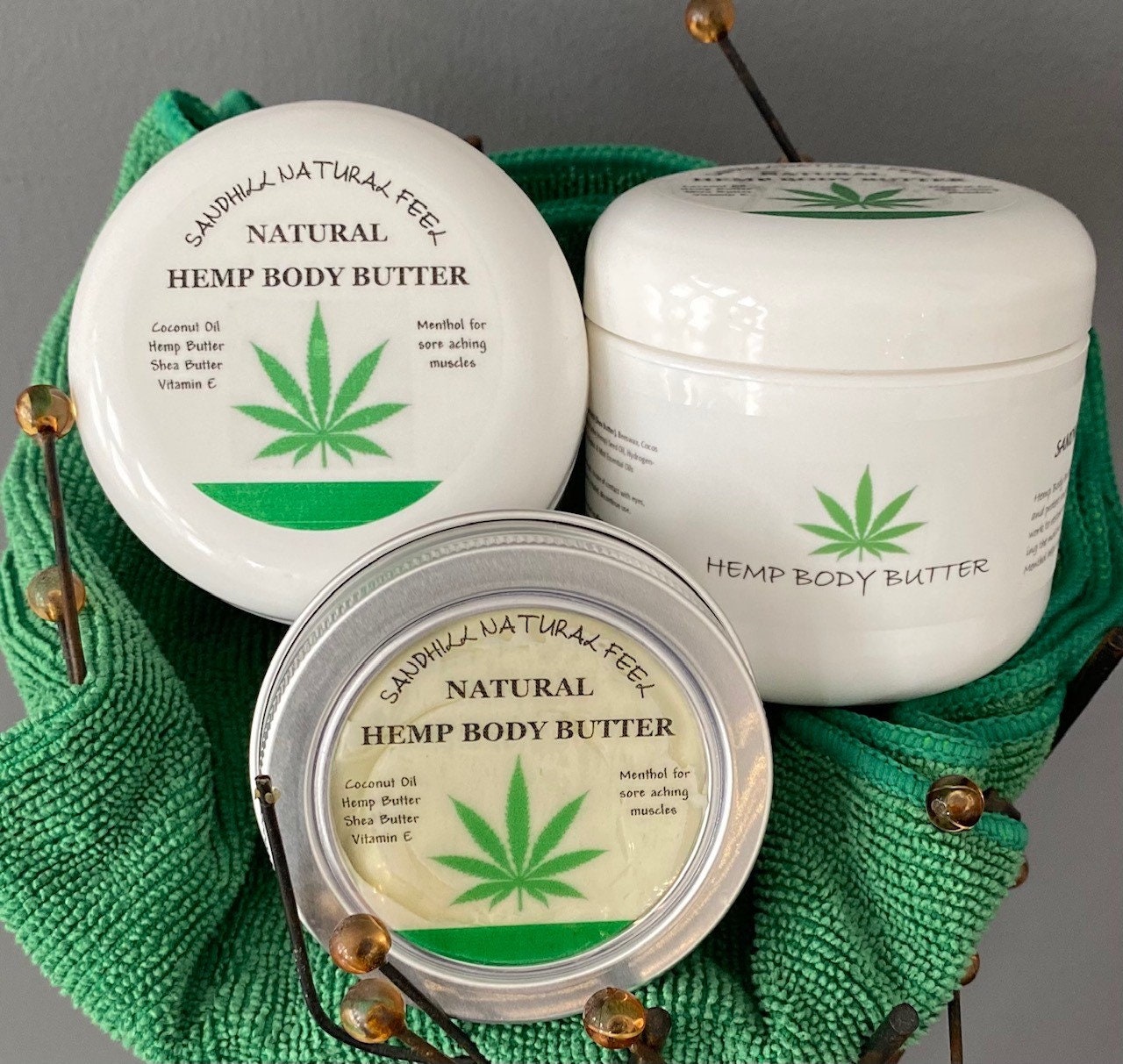 New HEMP Body Butter with Hemp Oil and Hemp Butter as well Etsy
