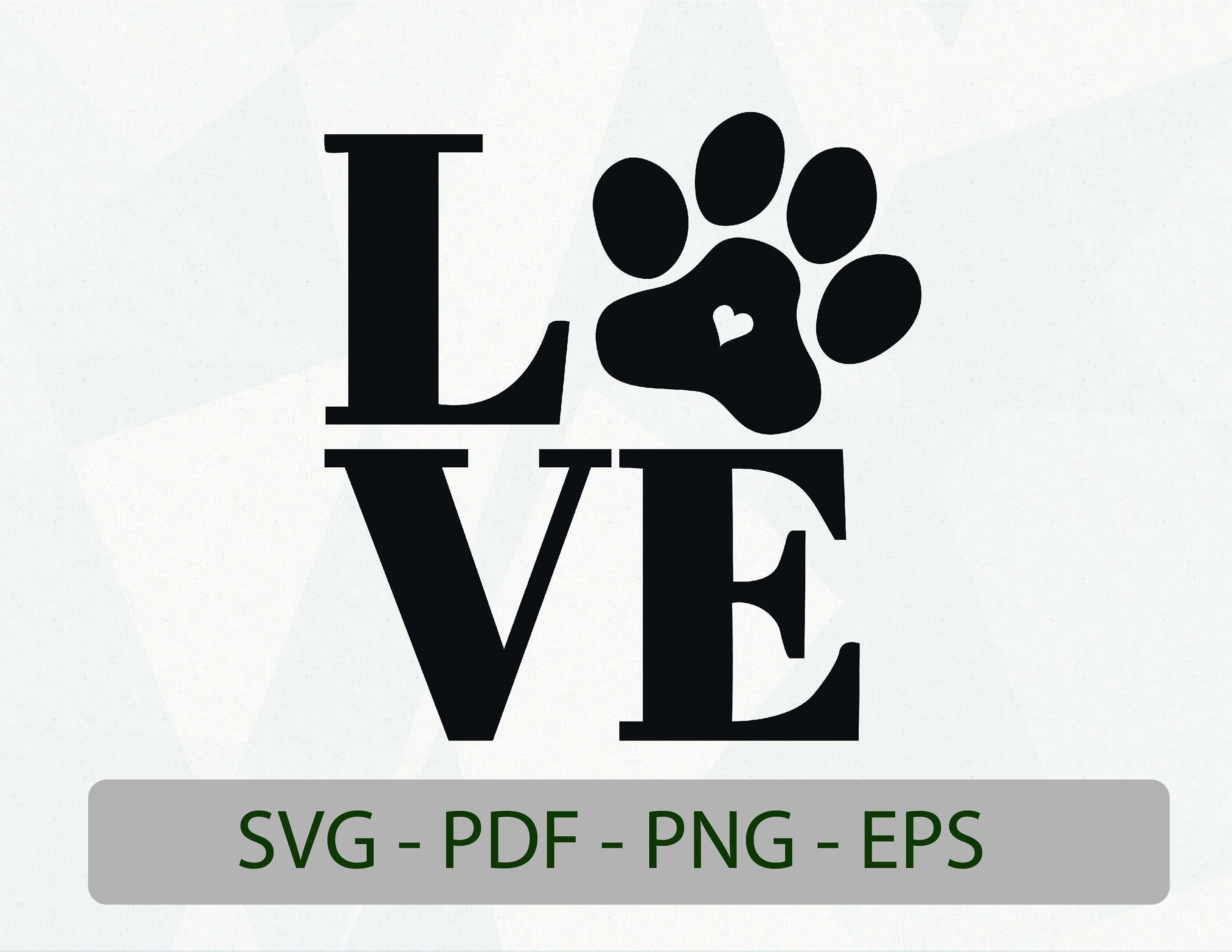 I Love Dog Svg Dog Paw Svg Paw Print Svg Dog Paw Svg Etsy Uk Images and Photos finder