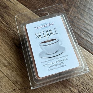 Fresh Coffee Scented Soy Wax Melt: Coffee House Home Fragrance