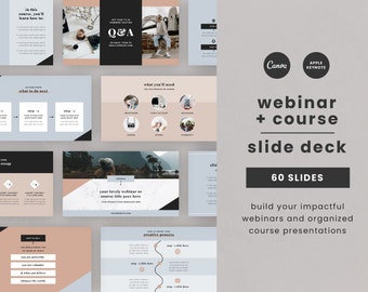 Webinar & Course Slide Deck Template
