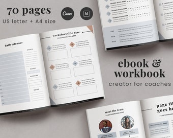 eBook + Workbook Creator Template for Coaches