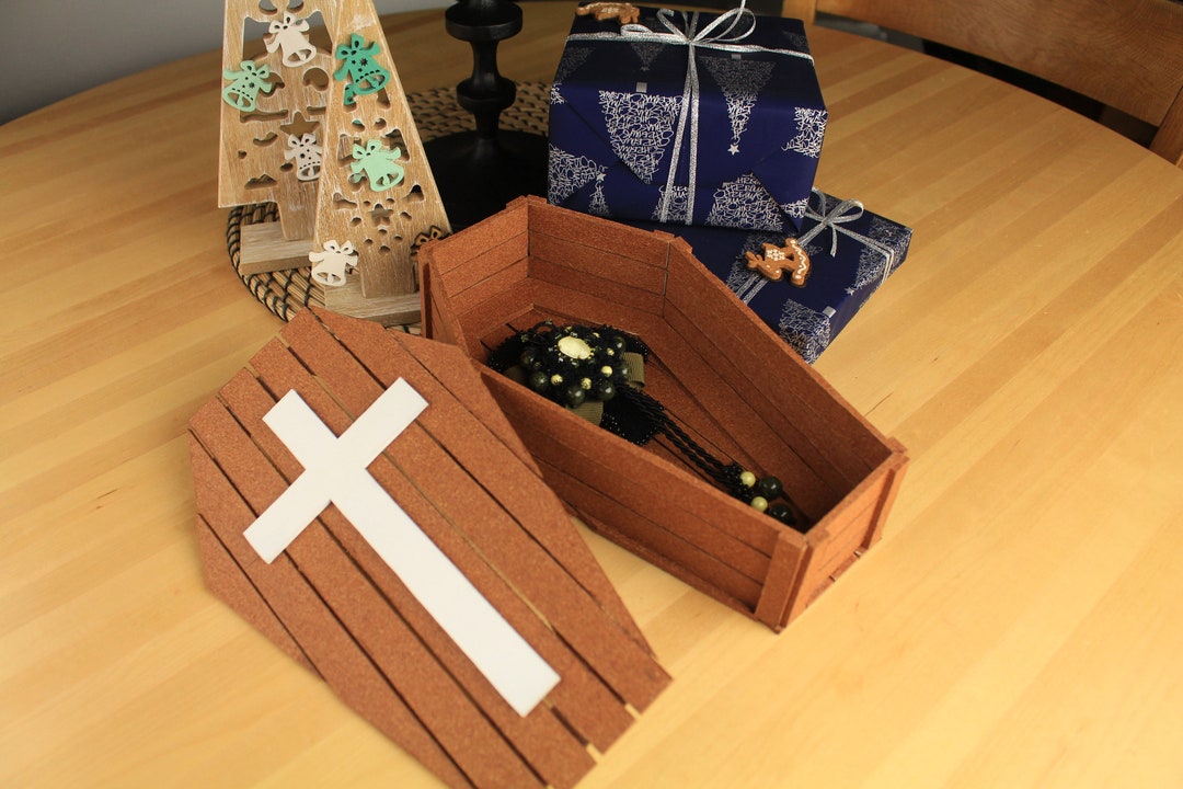 DIY Cardboard Coffin Gift Box PDF, Printable Patterns Etsy DIY Cardboard Coffin Gift Box PDF, Printable Patterns Etsy