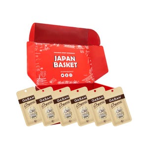 Japanese House GABAN Organic Garlic Powder - 6 Pieces Japanbasket Box Edition