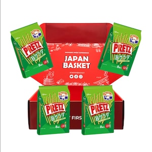 Bulk Ezaki Glico Pretz Salad - 4 Pieces Japanbasket Box Edition