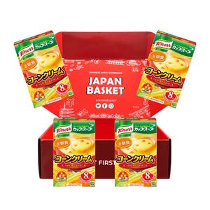 Japanese Knorr Cup Soup Corn Cream | 4 Pieces Japanbasket Box Edition