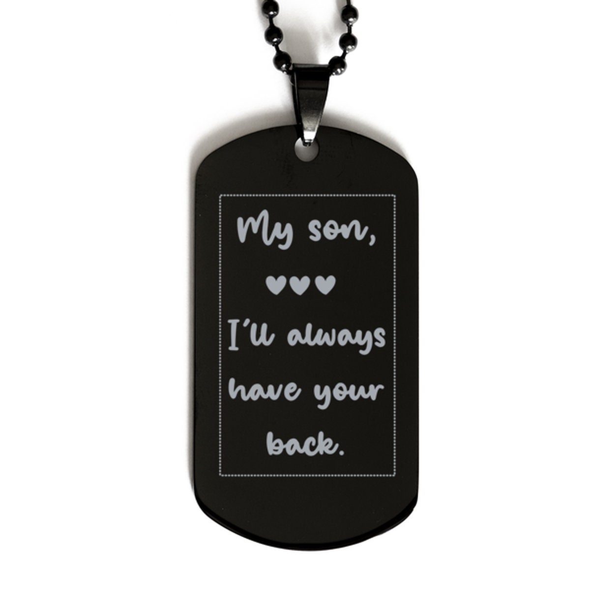 My Son I Will Always Have Your Back.sweet Gift For Sonslove | Etsy