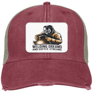 Welding Cap Mens Womens Embroidered Welding Hat Welder Gift