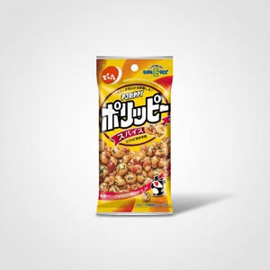 Denroku Spicy Soy Sauce Peanut Snack, Crunchy Japanese Flavored Nuts Treat