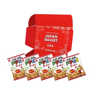 Japońska firma Snack Company Baby Star Dodekai Ramen o smaku kurczaka | 5 sztuk Japanbasket Box Edition