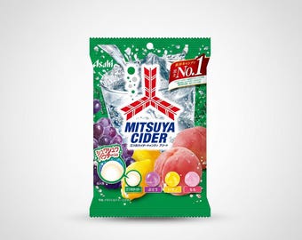 Mitsuya Cider Japanese Fizzy Refreshing Candy Bag - Sweet Soda Treats