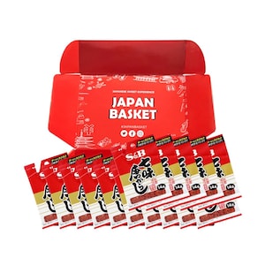 Traditional Japanese S&B Shichimi Karashi Bag - 15 Pieces Japanbasket Box Packaging