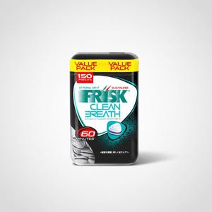 Pastillas de menta Kracie Frisk Strong Mint para el aliento, importadas de Japón, botella de 105 g