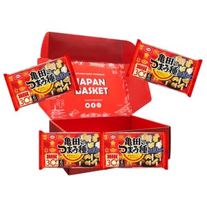 Japanese Kameda Seika Kameda Knob Seeds | 4 Pieces Japanbasket Box Edition