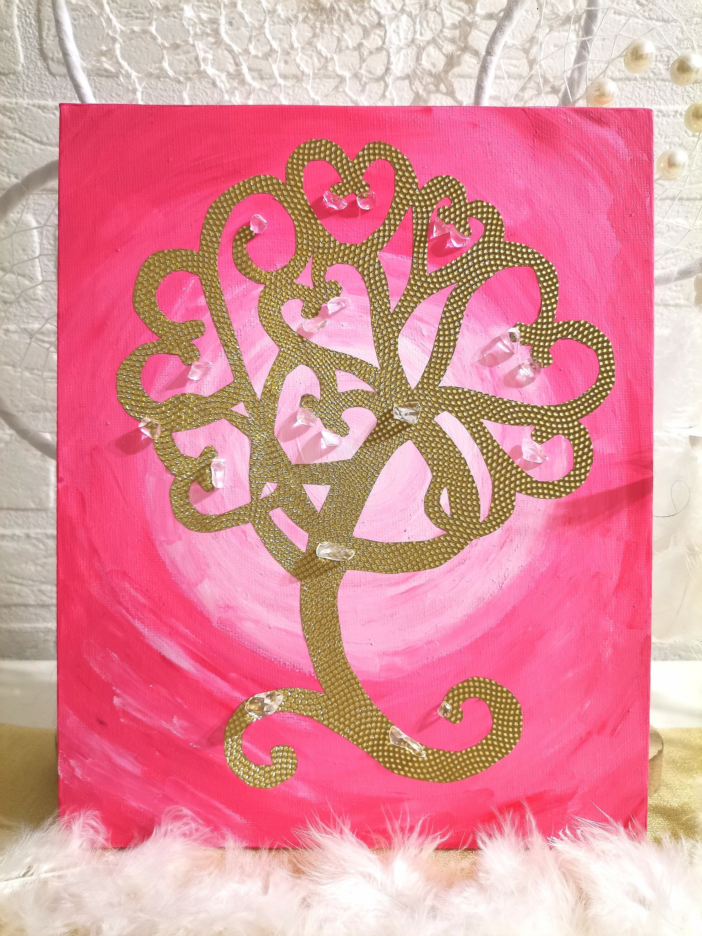 Arbre de Vie et L'amour - Peinture