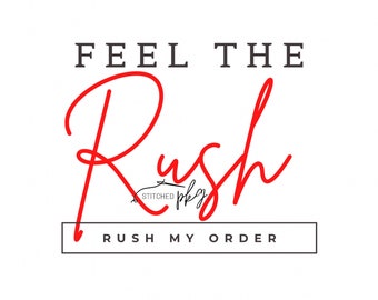 Rush Order Option