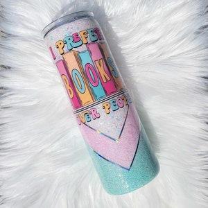 Books Over People Tumbler, 20oz tumbler, Books, Reading Tumbler, Gift for Her, Gift for Readers, Book Lovers, Gift for Book Lovers