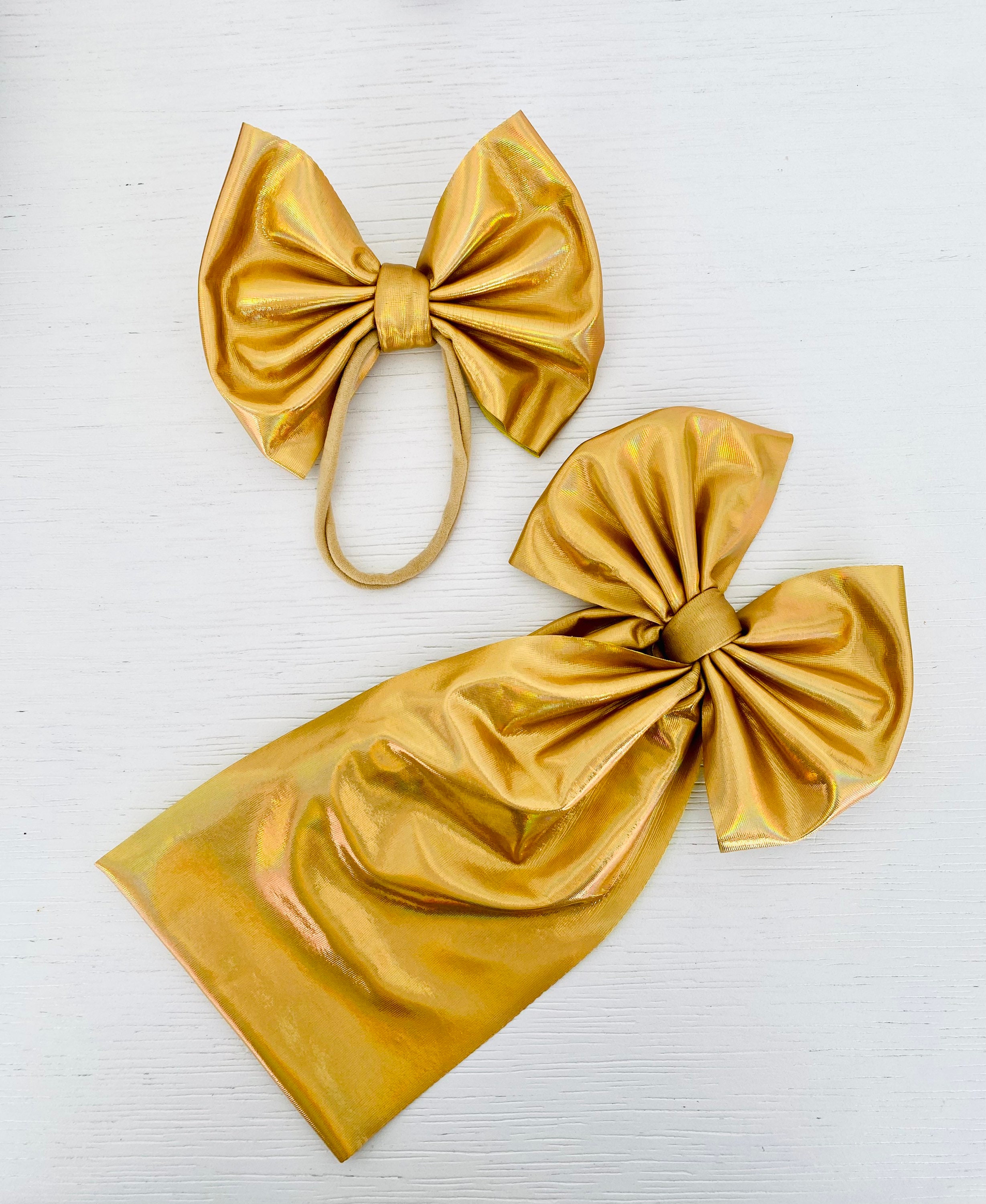 Metallic Gold Headwrap - Etsy display picture 2