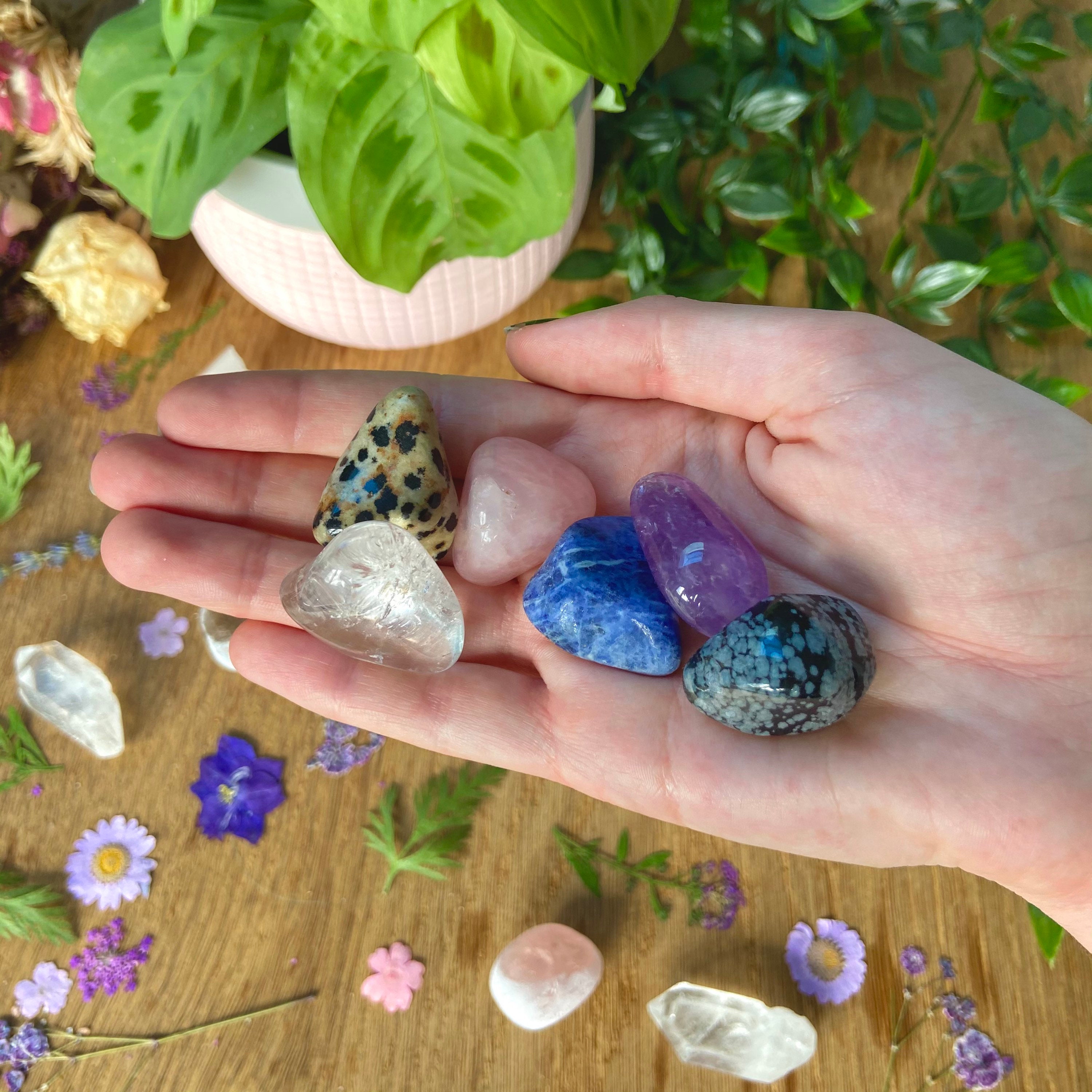 Sleep Crystals Set 6 Crystals for Sleep Insomnia Anxiety Etsy