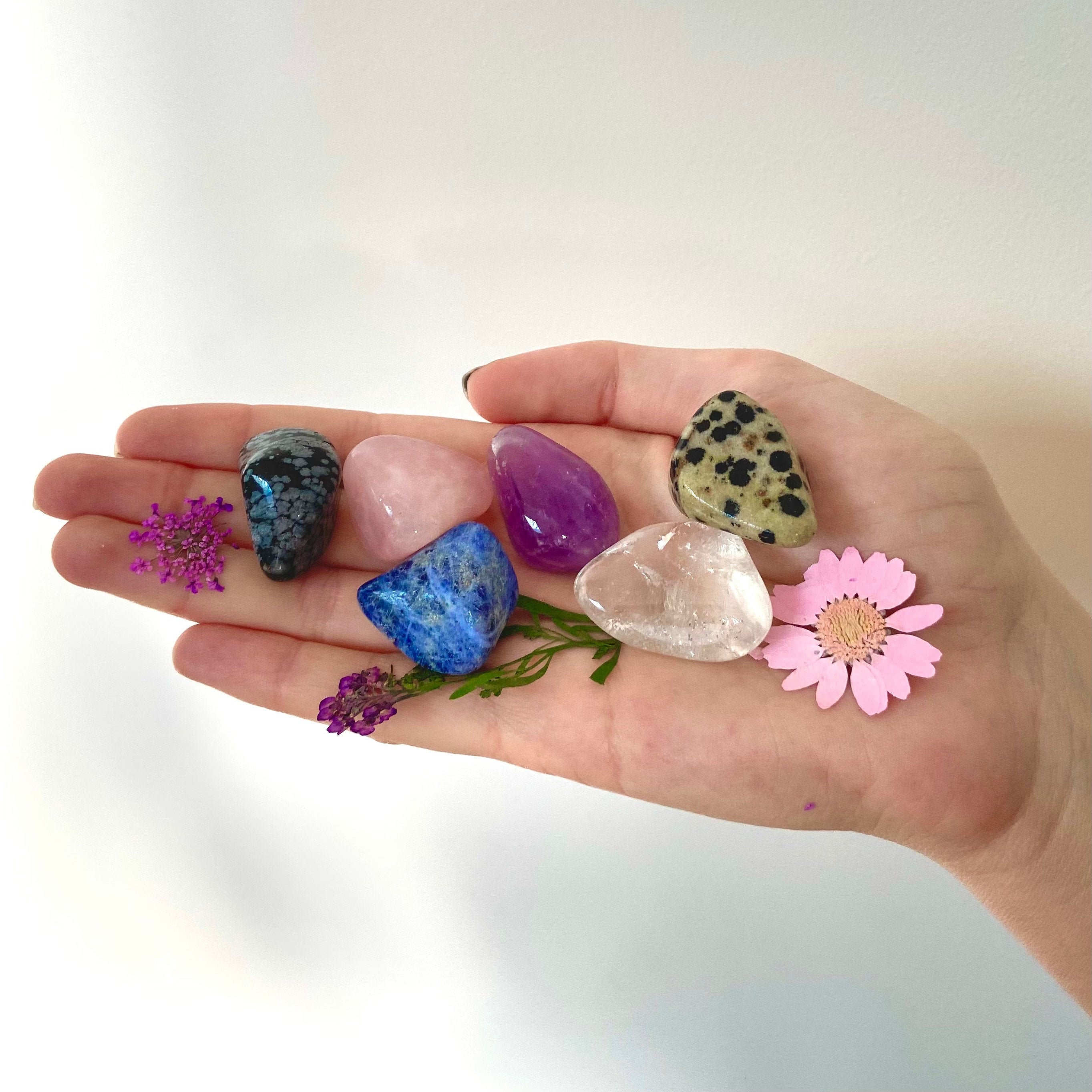 Sleep Crystals Set 6 Crystals for Sleep Insomnia Anxiety Etsy