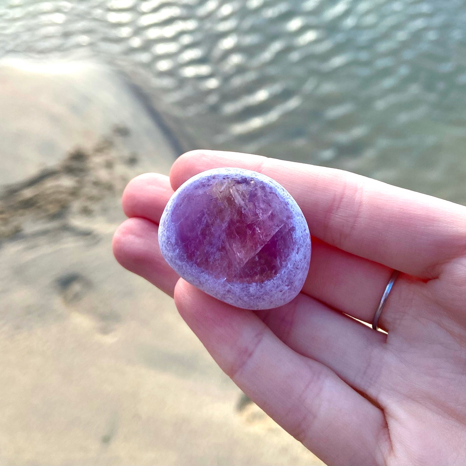 Dragon Egg Crystals for Spiritual Healing Rose Quartz Clear Etsy