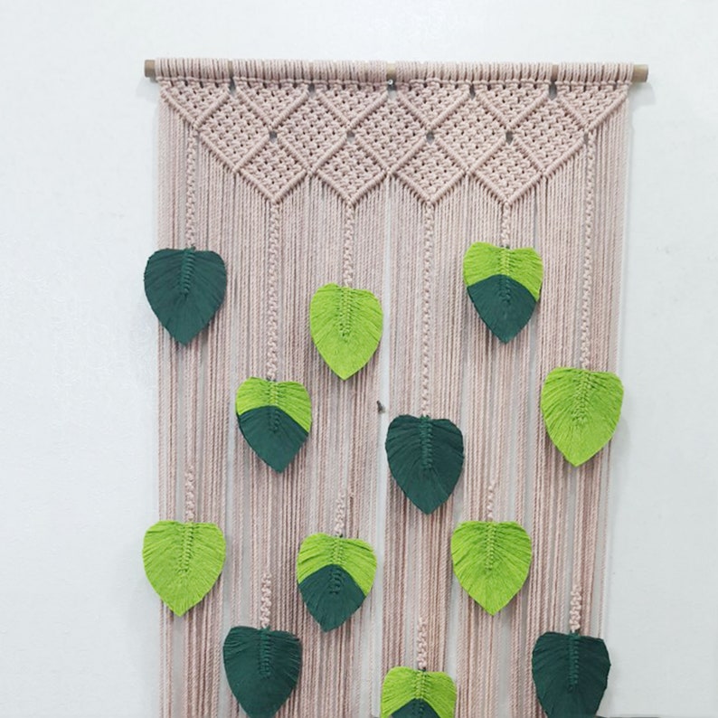 Large Macrame Curtain Pattern- PDF/ Video Instruction