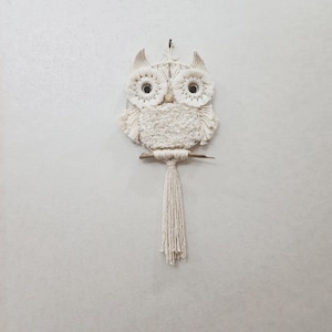 Macrame Diy kit - Macrame Owl Pattern- Easy DIY for beginners